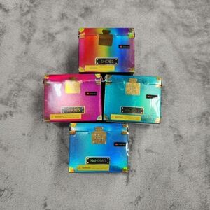 Rainbow High Mini Accessories Studio Shoes Handbag Blind Box - Lot of 4 Series 1